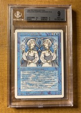 MTG ✨VESUVAN DOPPELGANGER ✨Revised Edition BGS 9 MINT Rare RESERVED LIST 1994
