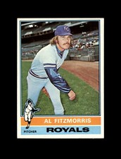 1976 Topps Baseball #144 Al Fitzmorris (Royals) NM+