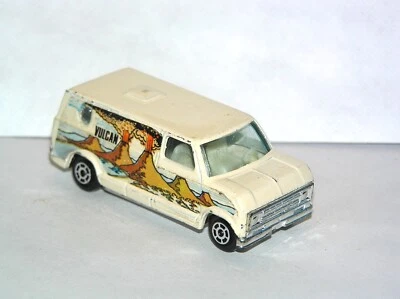 Vintage Yatming Vulcan Super Van **LUZ VERMELHA ESPECIAL** - Imagem 1 de 2