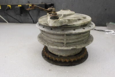1974 Honda CB360 REAR BACK WHEEL HUB 9725.DM - Image 1 of 4