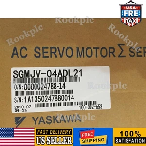 US FREE TAX 1PC YASKAWA SGMJV-04ADL21 SERVO MOTOR SGMJV04ADL21 - Picture 1 of 2