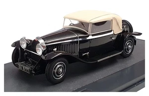 Matrix 1/43 Scale MX40205-031 - 1930 Bugatti Type 46 Faux Cabriolet - Black - Picture 1 of 5