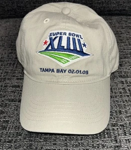 NFL Super Bowl XLIII 2009 Tampa Bay Buccaneers Reebok Adjustable Baseball Cap - Picture 1 of 5