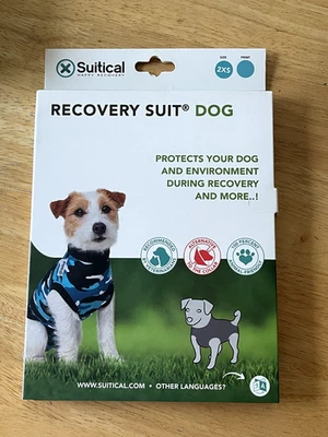 Suitical Recovery Suit for Dogs – XSmall Multi Colored– Professional Body Shirt - Image 1 of 4