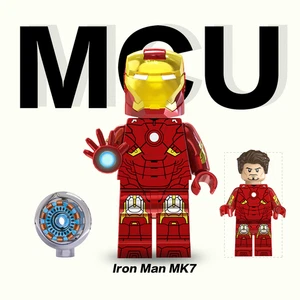 Iron Man Mk 7 Custom Minifigure 2 inch gift for fan - Picture 1 of 1