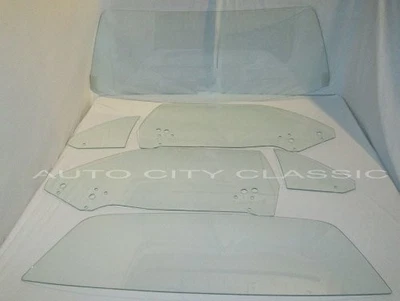 Cuda Glass 1970 71 72 73 74 Plymouth techo rígido parabrisas puerta cuarto trasero transparente Foto 1 de 4