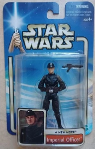 Star Wars Episode IV A New Hope Imperial Officer Action Figure 2002 HASBRO C3 - Picture 1 of 2