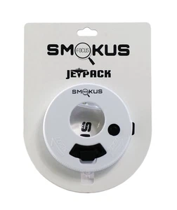 1 x Smokus Focus Jetpack weiß, luftdichter Aufbewahrungsbehälter, Lupe im Deckel - Picture 1 of 3