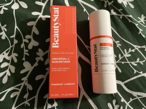 BEAUTYSTAT UNIVERSAL C HAUTVERFEINERER 20 % VITAMIN C 1 OZ STRAFF AUFHELLEN NEU IM KARTON - Bild 1 von 4