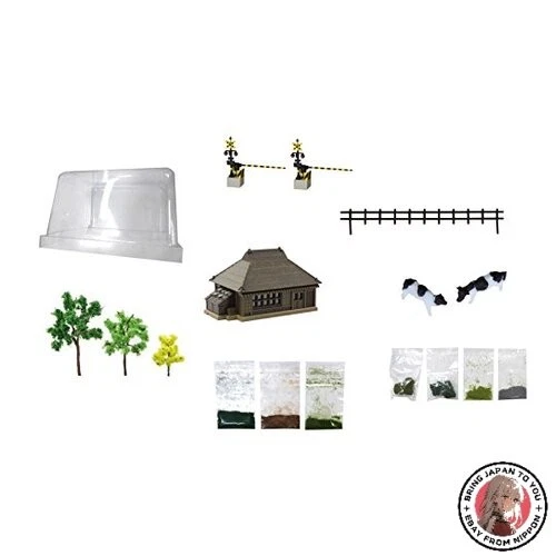 NEW Rokuhan Z Gauge Z Shorty Mini Layout Set Diorama Set Summer SS001-2 Model - Image 1 of 1