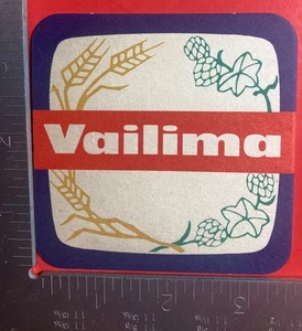 BIRRA VAILIMA SAMOA 3,5 POLLICI SOTTOBICCHIERE BIRRA QUADRATO STROH'S - Foto 1 di 2