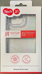 tech21 iPhone 14 Pro Max Case Sparkle Radiant - Picture 1 of 1