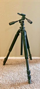 SLIK Tripod PRO 500 HD With SLIK SH-736HD Head - Picture 1 of 18