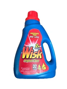 Wisk 2x Ultra Original Cleaner Liquid Laundry Detergent 32 Loads - Picture 1 of 2