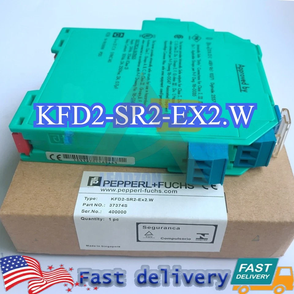 1PCS New For PEPPERL+FUCHS KFD2-SR2-EX2.W Fast Ship - Image 1 of 4