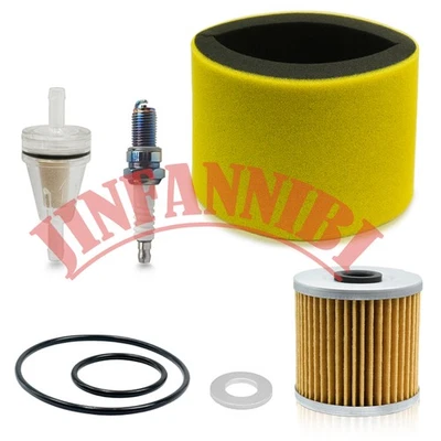 Air Filter Foam & Oil Filter Kit Set for Kawasaki Bayou 220 KLF220A 1988-2002 Foto 1 de 4