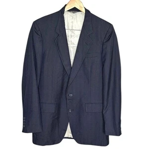 Pierre Cardin Navy Blazer 40R Herren 2 Knopf Sport Mantel Made in USA - Bild 1 von 11