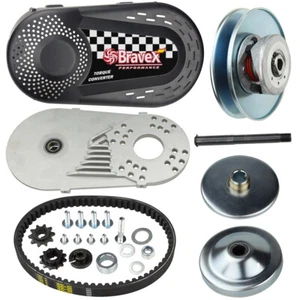 Torque converter 3 or 4 10t 30 Series Torque Converter Go Kart Clutch Set - Foto 1 di 8