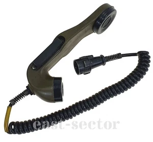 Military Handset H33F/PT U-77/U Radio PRC SEM25 Switchboard Field Phone Headse - Picture 1 of 6