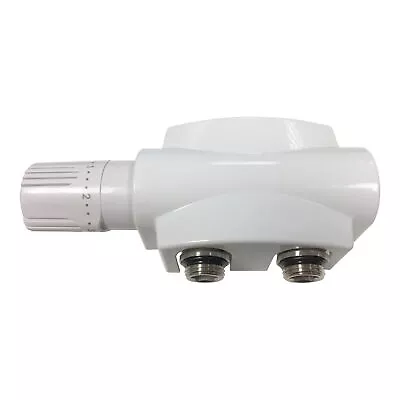 Ventil-Armaturen Set Multiblock Universal Eck-/Durchgangsform + Thermostatkopf - Bild 1 von 4