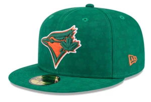 Men's Toronto Blue Jays New Era Kelly Green St. Patrick's Day 59FIFTY Fitted Hat - Picture 1 of 6