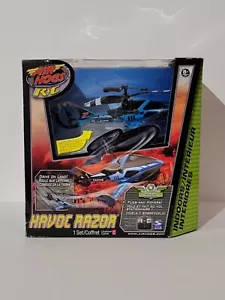 New Sealed ☆RARE BLUE☆ Air Hogs Havoc Razor RC Mini Helicopter Toy Kit Set - Picture 1 of 7