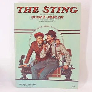 The Sting Scott Joplin Songbook Sheet Music MCA Mills 1974 Musical 10 Songs - Picture 1 of 7