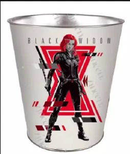 Secchio di latta popcorn film vedova nera 64 oz esclusivo memo teatro - Foto 1 di 4