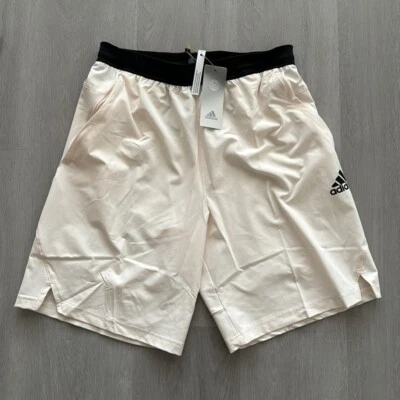 Мужские Adidas Axis 9» сплетенный шорты размер маленький чудо белый новый - Изображение 1 из 4