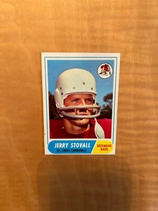 1968 Topps Football #112 Jerry Stovall!! (N) ¡ENVÍO DE $1!! - Imagen 1 de 2