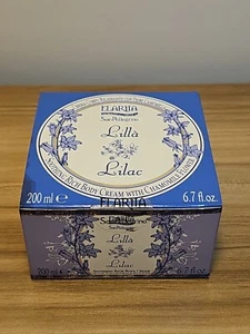 Elariia San Pellegrino Perlier Lilac Rich Body Cream 200ml 6.7fl oz Chamomile - Picture 1 of 8