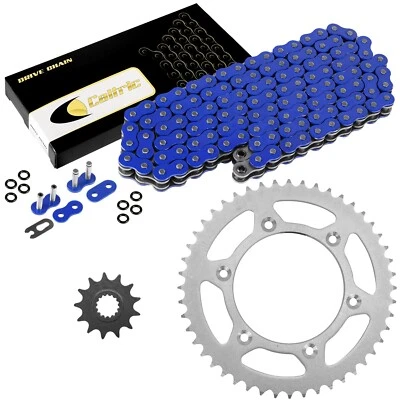 Blue O-Ring Drive Chain & Sprockets Kit for KTM 250 Sx Motocross 2004-2015 - Image 1 of 4