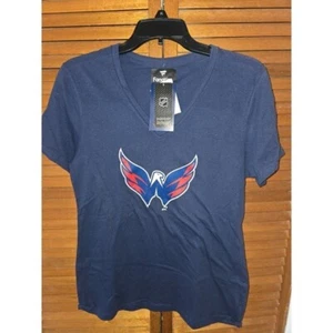 NHL Womens Washington Capitals Team Red VNeck. Size M - Picture 1 of 4