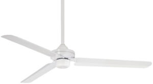 Minka Aire Steal 54" Ceiling Fan - Flat White