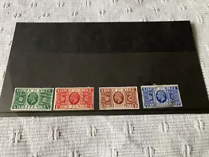 1935 Silber Jubiläum Georg der 5. sehr schön gebraucht 4er Set - Bild 1 von 1