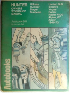 Autobooks (840) HUNTER - 1966 - 73 - Owners Workshop Manual - Picture 1 of 24