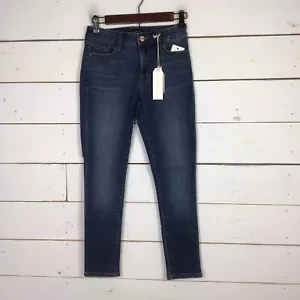 New Sanctuary Cropped Skinny Jeans Pants Denim Coastal Drive Women's 25 - Picture 1 of 10