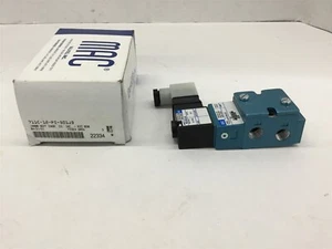 Mac Valve 711C-12-PI-50JD Solenoid Valve 24 VdC 6 Watts - Picture 1 of 8