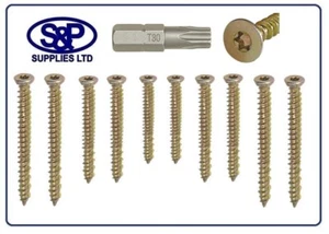 FRAME FIXING SCREWS, UPVC WOOD MASONRY CONCRETE STONE DIRECT ANCHOR CONCRETE SCR - Picture 1 of 2