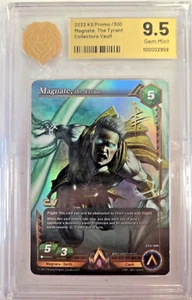 Rare Graded Alpha Clash Collector's Vault Promo - Magnate, The Tyrant - Picture 1 of 2