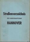 Straßenverzeichnis Der Landeshauptstadt Hannover Und Den Gemeinden Ahlem, Bemero