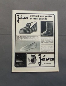 PUB PUBLICITE ANCIENNE ADVERT CLIPPING 120517/ CHAUSSURES JEVA CONFORT POUR TOUS - Imagen 1 de 1