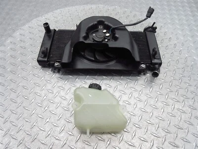 2017 17-19 Kawasaki Z650 ABS ER650H Radiator Fan Blower Coolant Overflow Tank - Image 1 of 4