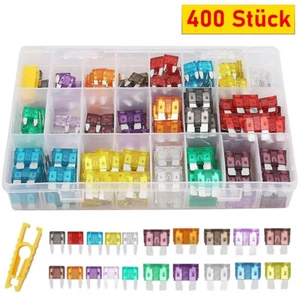400x Car Blade Fuse Assortment Assorted Kit Blade Set Auto Truck Automotive Fuse - Picture 1 of 9