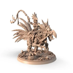 Mujer Guerrera Montada Amazónica - Juegos Signum - Fantasy Dungeons and Dragons - Imagen 1 de 3