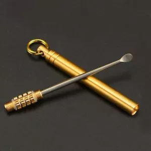 EDC Titanlegierung Ohrenschmalz Reiniger Ohr Pick Wachsentferner Löffel Sauber Gesundheit - Bild 1 von 8