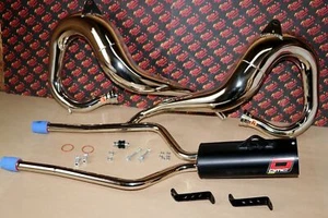 Yamaha Banshee CHROME DMC 916 998 pipes + silencer 1987-2006 - Picture 1 of 11