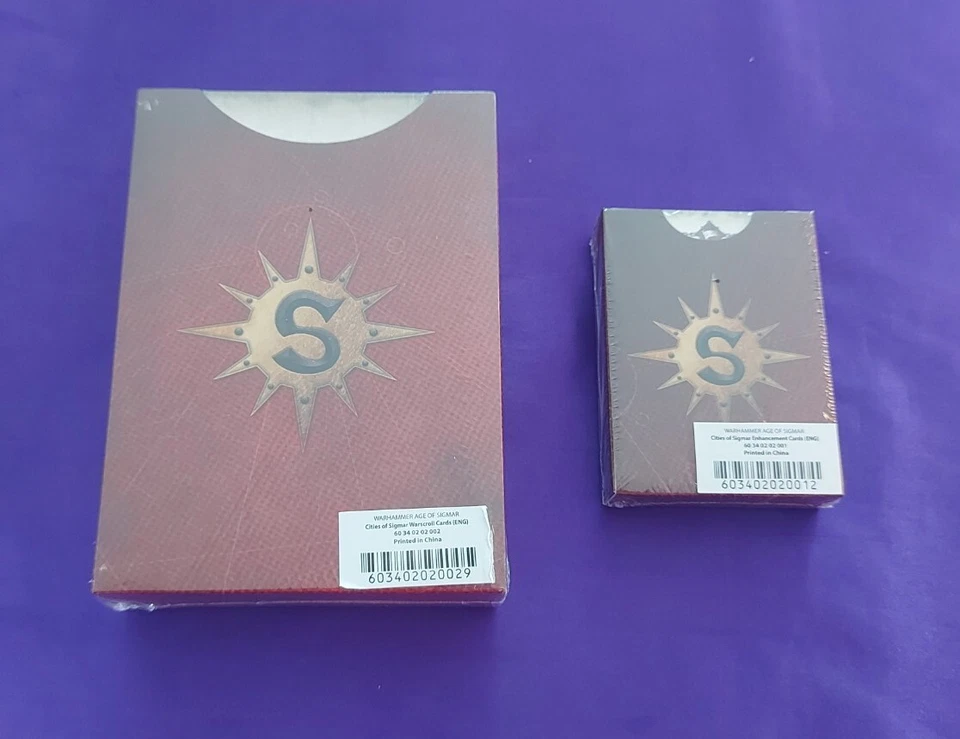 Warhammer - AoS - Cities Of Sigmar - Warscroll Cards - NEW - Image 1 of 1