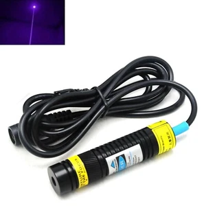 Violet/Blue Dot 405nm 300mW Focusable Laser Diode Module 5V Positioning 16x68mm - Picture 1 of 5