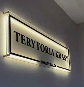 Custom Acrylic Sign Custom Acrylic Business Logo Sign Custom Neon Business Logo - Picture 1 of 8